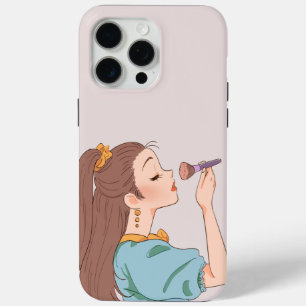 Chic Makeup Girl Phone Case – Schönheit & Glamour 