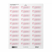 Chic Maltese Return Address Label (Vorne)