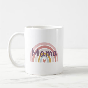 Chic "Mama" Rainbow Kaffeetasse