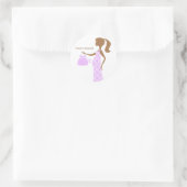 Chic Mama zum Aufkleber für Babyduschen (Tasche)