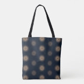 Chic Mandala Mit Monogramm Tasche (Rückseite)