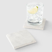 Chic Marble Finish Decorative Steinuntersetzer (Seitenansicht)