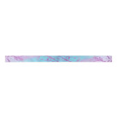 Chic Marble | Glitzy Glam Violet Lila Blue Ombre Satinband (Vorderseite)