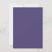 Chic Marble | Lavender Lila und Minze Green Einladung (Rückseite)
