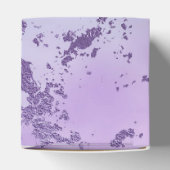 Chic Marble | Lavender Lila und Minze Green Geschenkschachtel (Oben)