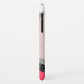 Chic Marble Layered Geometric Case-Mate iPhone Hülle (Hinten/Links)