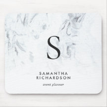 Chic Marble Monogram