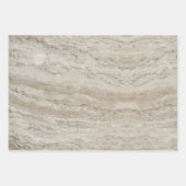 Chic Marble Stone Pastellfarben Moderner Luxus Geschenkpapier Set (Vorderseite 3)