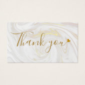 Chic Marble Vielen Dank für die Rabattkarte (Vorderseite)