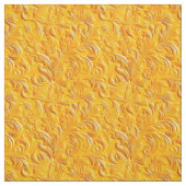 Chic marigold tooled leather stoff (Muster)
