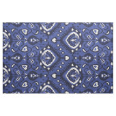 Chic Marine Blau-Weiß-Kat-Stammesmuster Stoff (Fat Quarter (45,7 x 55,9 cm))