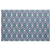 Chic marineblau-blaues Rautenmuster Stoff (Fat Quarter (45,7 x 55,9 cm))