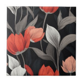 Chic marokkanischer Tulip Cera Fliesen for Kitchen (Vorderseite)