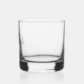 Chic Maroon Dental School Custom Abschluss Whiskyglas (Links)