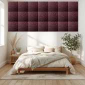 Chic Maroon Glitzer Schimmernd Boden Backsplash Fliese