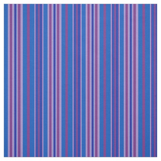 Chic Mauve, Pflaume, Dunkelblau, hellblau gestreif Stoff (Muster)