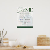 Chic MD Poster (Küche)