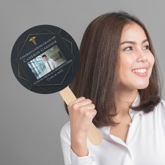 Chic Medical School Foto Graduation Party Fächer