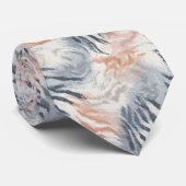 Chic Mens Fashion Tiger Skin Krawatte (Gerollt)