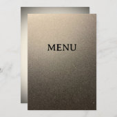 Chic Menu Menükarte (Vorne/Hinten)