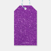 Chic Mermaid Schwanz Baby Dusche Vielen Dank für I Geschenkanhänger (Rückseite)