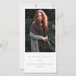 CHIC MINIMAL CLEAN FOTO ABSCHLUSS ANKÜNDIGUNG