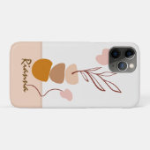 Chic Minimal Modernes Abstrakt Case-Mate iPhone Hülle (Rückseite (Horizontal))