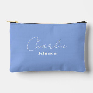Chic, Minimalistisch Baby Blue Zubehörtasche