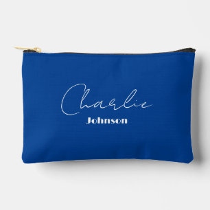 Chic, Minimalistisch Deep Blue Zubehörtasche