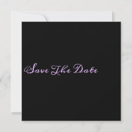 Chic Minimalistisch Save the Date