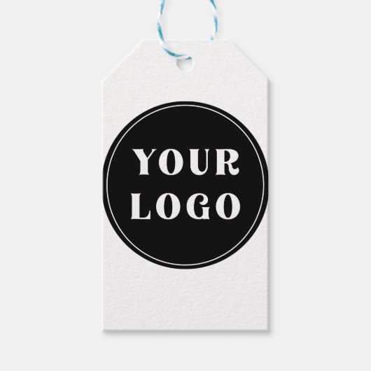 Chic, Minimalistisch, stilvoll und anpassbar Geschenkanhänger (Vorderseite)