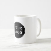 Chic, Minimalistisch, stilvoll und anpassbar Kaffeetasse (VorderseiteRechts)