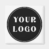 Chic, Minimalistisch, stilvoll und anpassbar Magnet (Vorne)