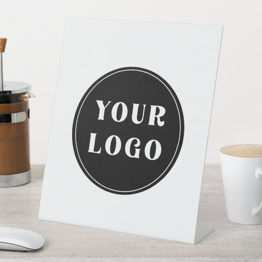 Chic, Minimalistisch, stilvoll und anpassbar Sockelschild (In Situ)