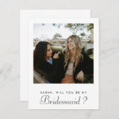 Chic minimalistisch werden Sie mein Foto sein (Vorne/Hinten)