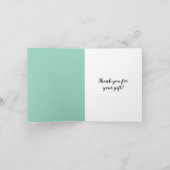 Chic Mint Black Eyelashes Danke (Innenseite)