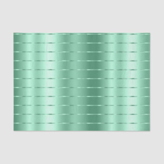 Chic Mint Green Ribbon Bow Brautparty Seidenpapier (Vorderseite)