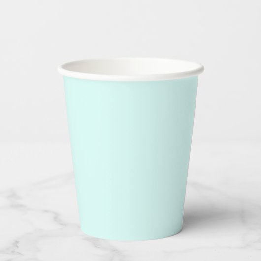 Chic Mint Pappbecher (Rückseite)