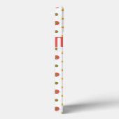 Chic Mit Monogramm Red auf White Polka Dots iPad C Case-Mate iPhone Hülle (Rückseite / Rechts)