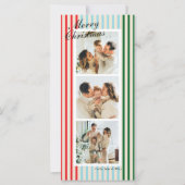 Chic Mixed Color Vertical Strip 3 Foto Urlaub (Vorderseite)