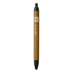 Chic Modern Business Brown Kugelschreiber