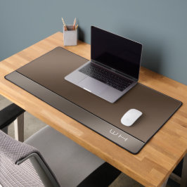 Chic Modern Business Brown Schreibtischunterlage