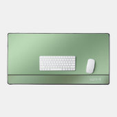 Chic Modern Business Green Schreibtischunterlage (Tastatur & Maus)