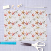 Chic Modern Christmas Star Ornaments Seidenpapier (Handwerk)