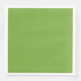 CHIC MODERN COOL GREEN SOLID SERVIETTE