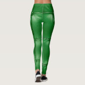 Chic Modern Cool Leather Elegant Leggings (Rückseite)