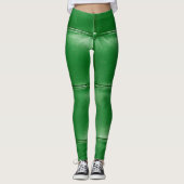 Chic Modern Cool Leather Elegant Leggings (Vorderseite)