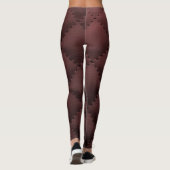 Chic Modern Cool Leather Elegant Leggings (Rückseite)