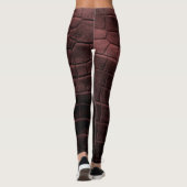 Chic Modern Cool Leather Elegant Leggings (Rückseite)