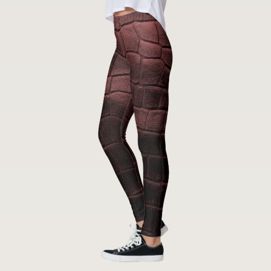 Chic Modern Cool Leather Elegant Leggings (Links)